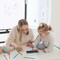 Costway 48''x36'' Mobile Magnetic Double-Sided Reversible Whiteboard Height Adjust